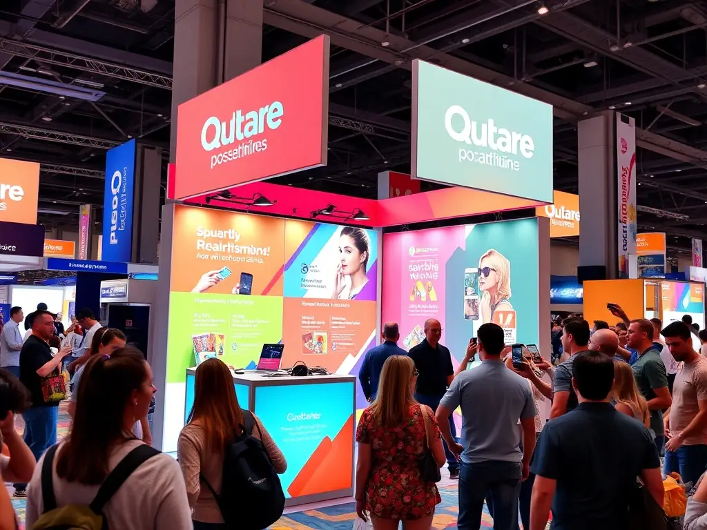 A vibrant image of a successful promotional event, capturing the energy and excitement that ET Promotions brings to creating impactful promotional campaigns.